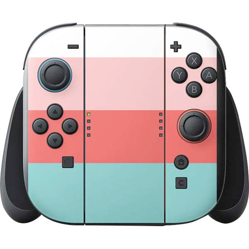 Spring Stripes Nintendo Switch 2 (2025) with Joy-Con Skin